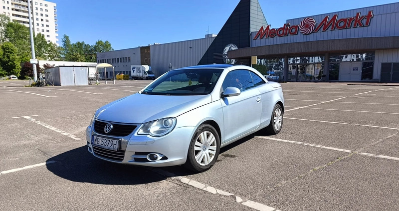 Volkswagen Eos cena 13500 przebieg: 245625, rok produkcji 2006 z Warszawa małe 742